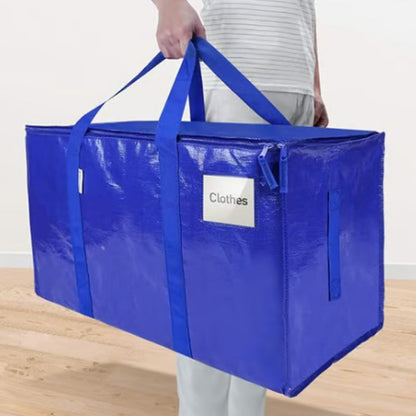 🔥 Tidsbegränsat erbjudande – 49% RABATT 📦 Stor extra kraftig transparent förvaringspåse i tjock plast för kläder, flytt och förvaring