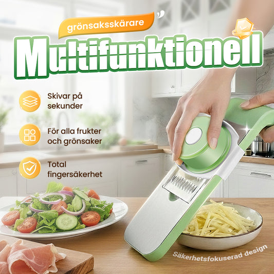 Multifunktionell grönsaksskärare