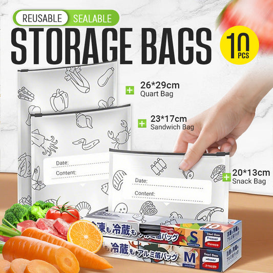 Förhindra att livsmedel förstörs - Freshness Seal-påsar
