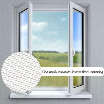 ⏳ Tidsbegränsat 50 % rabatt! ✨FlyFree™ fönsternät som monteras på 3 sekunder 🌬️ ultrafin 1,0 mm maska 🦟 stoppar nästan alla insekter ✅ andas och är nästan osynligt 🏡 Populärt i svenska hem för en insektsfri sommar!
