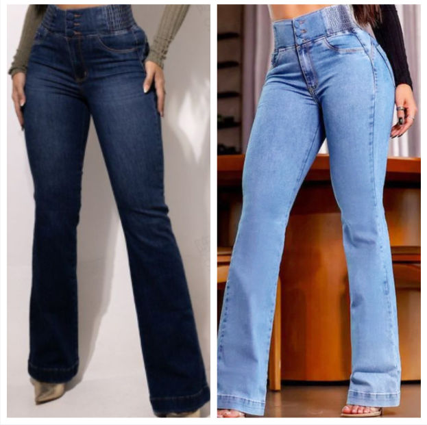 🔥2026 bästsäljare 🔥 Stretchiga jeans med hög midja