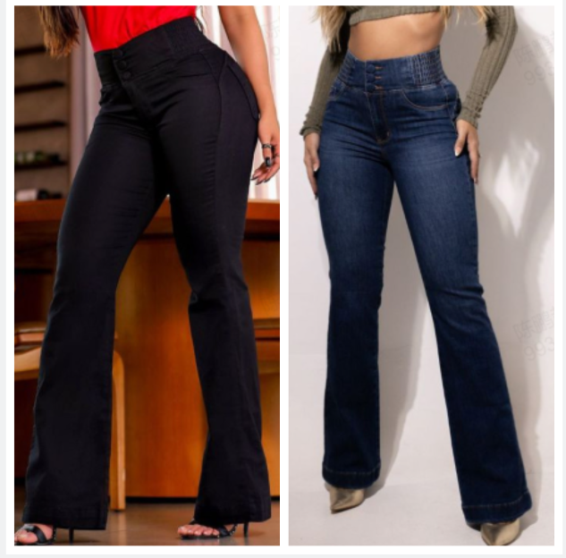 🔥2026 bästsäljare 🔥 Stretchiga jeans med hög midja