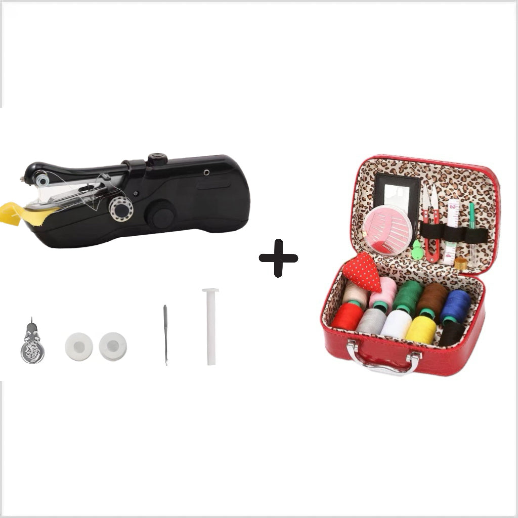 🧵✨ 50 % RABATT NU! Mini Elektrisk Symaskin – Kompakt, Portabel & Enkel Att Använda för Snabba Syprojekt