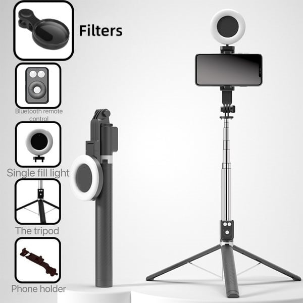 🔥Ny 6-i-1 Bluetooth Selfie Stick