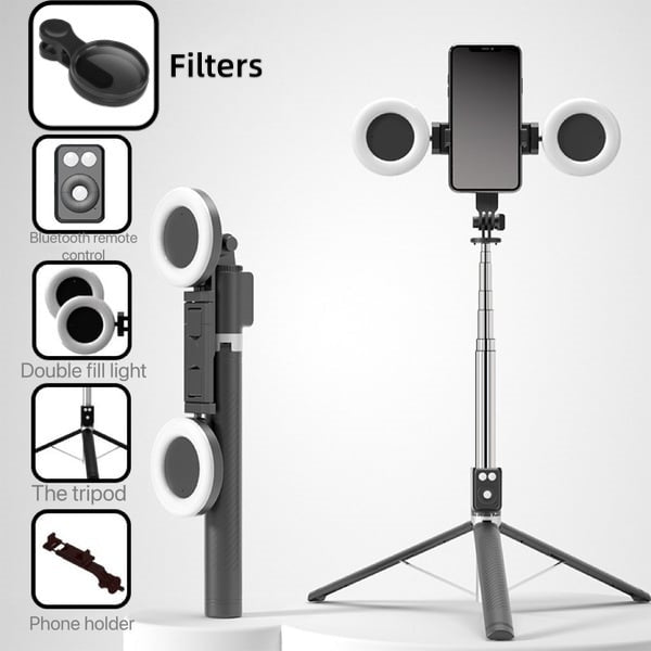 🔥Ny 6-i-1 Bluetooth Selfie Stick
