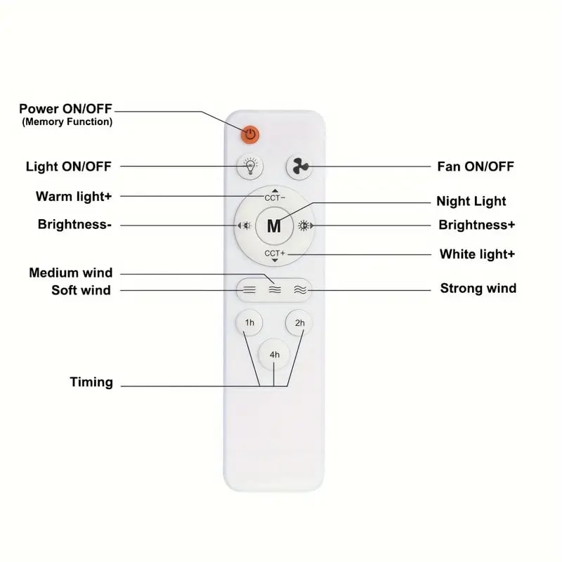 ⏳ SISTA DAGEN PÅ REA 49% RABATT 🔥 SmartBreez™ 40W LED-takfläkt med lampa – 20,5” ultratyst med fjärrkontroll 🎯 | E27 + GRATIS B22-adapter 🔌 | För sovrum 😴, kök 👩‍🍳 & garage 🛠️