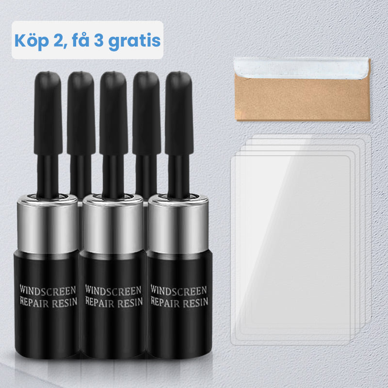 🔥Köp 1 få 1 gratis🔥🔧Sprickor Borta Glas Reparationssats💪