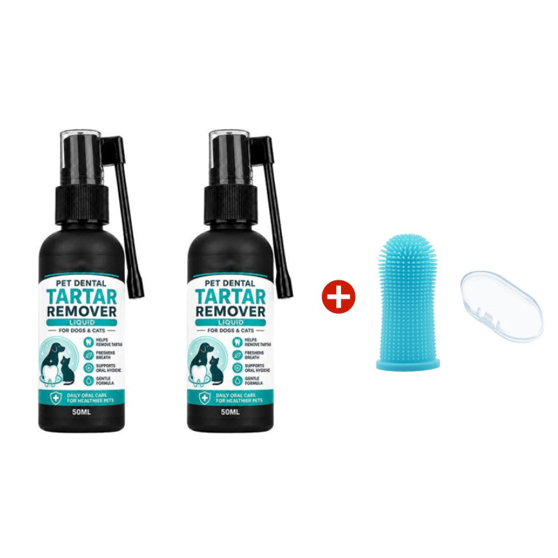 Skonsam tandrengöringsspray för husdjur