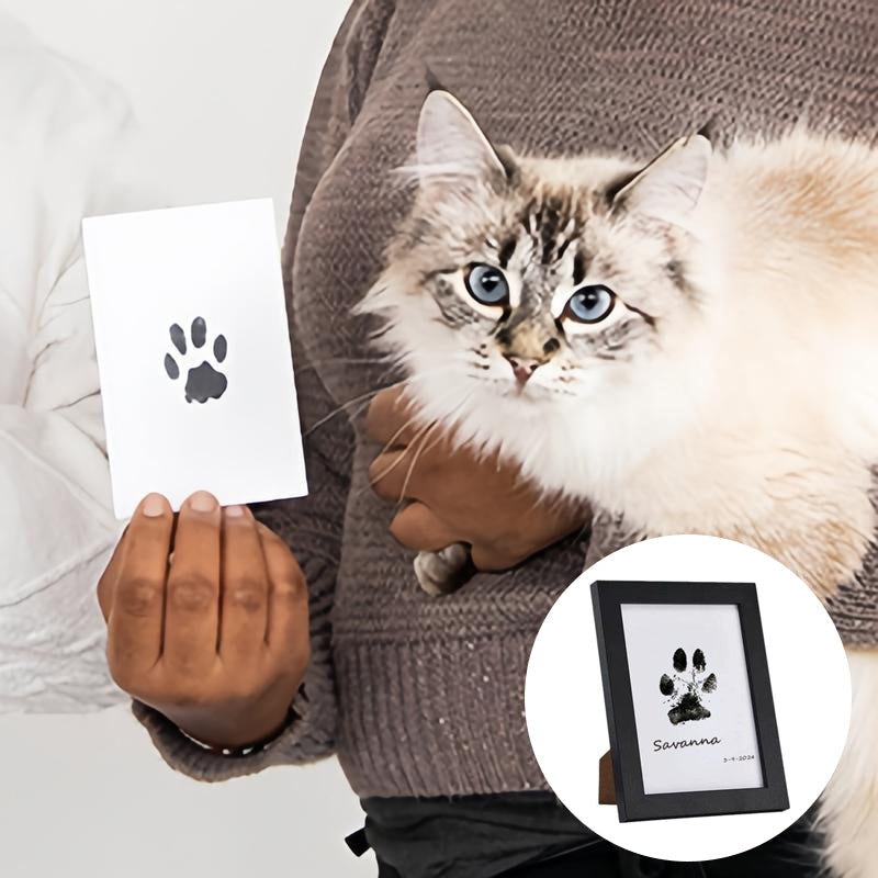 🐶Kit för att ta avtryck av husdjurs tassar🐾