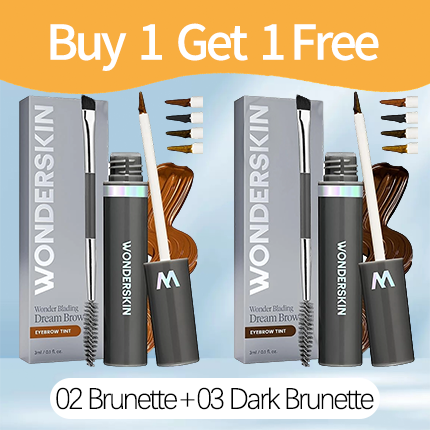 💜SISTA DAGEN – KÖP 1, FÅ 1 GRATIS!!💜 Wonderskin WONDER BLADING Dream Brow Gel Serum – Vattentålig, volymgivande, byggbar färg och vårdande serum för fylligare och friskare ögonbryn