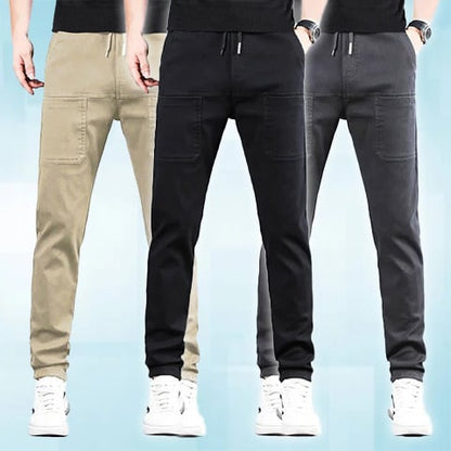 🔥HET FÖRSÄLJNING 50% RABATT🥰 MultiPants - slitstarka cargobyxor med hög stretch och flera fickor