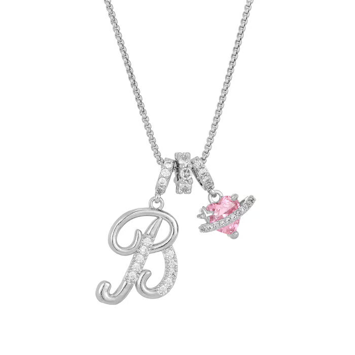 💖Sista dagen 49 % rabatt✨3-lagers halsband med initialer A-Z🎀