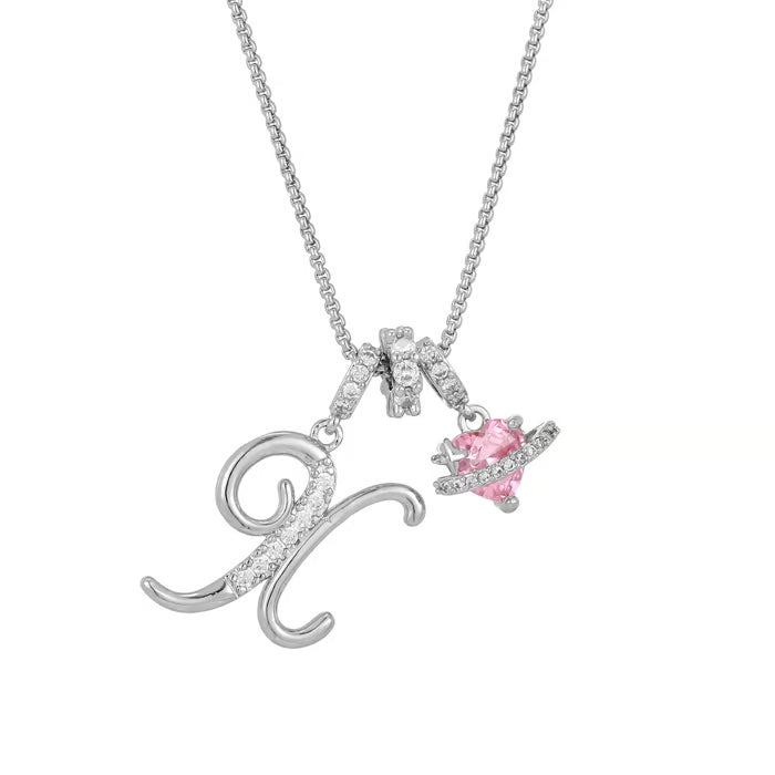 💖Sista dagen 49 % rabatt✨3-lagers halsband med initialer A-Z🎀