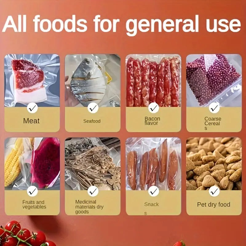 🥡 60% RABATT! 🎉 Matsparande Vakuumförslutare – Tätt Lock, Lång Hållbarhet & Enkel Att Använda 🍲📦