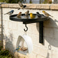 🐦💧 50% RABATT! Väggmonterat fågelbad i metall – väderbeständigt, lätt att rengöra & perfekt för trädgård, balkong & terrass 🌿