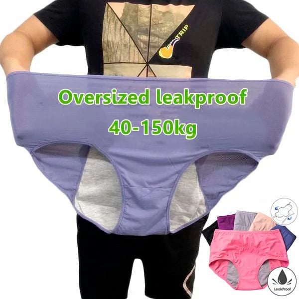 🎉Sista dagen – Köp 1 få 3 förpackningar🎉2026 års bästsäljare: läckagesäkra trosor med hög midja✨Smörmjuka och stretchiga🍃