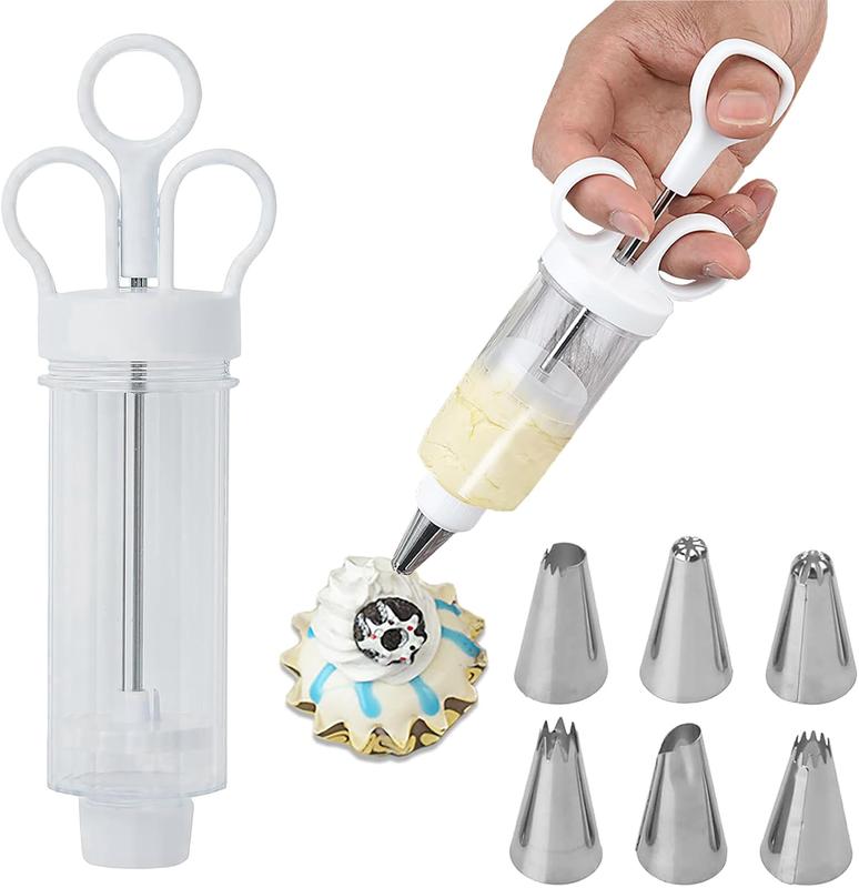 📢 BEGRÄNSAD TID 50% RABATT! ⏰ Tårtdekoreringskit i rostfritt stål – komplett spritsset med 18 tyllar och munstycken – dekorera både inuti och utanpå ✨