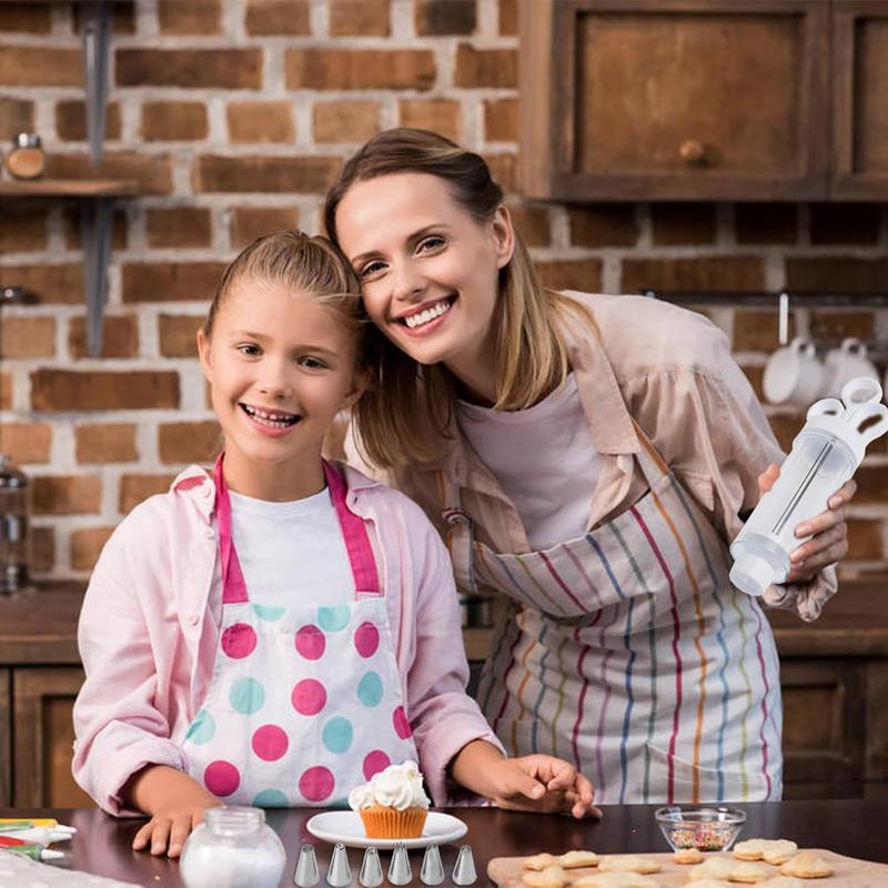 📢 BEGRÄNSAD TID 50% RABATT! ⏰ Tårtdekoreringskit i rostfritt stål – komplett spritsset med 18 tyllar och munstycken – dekorera både inuti och utanpå ✨