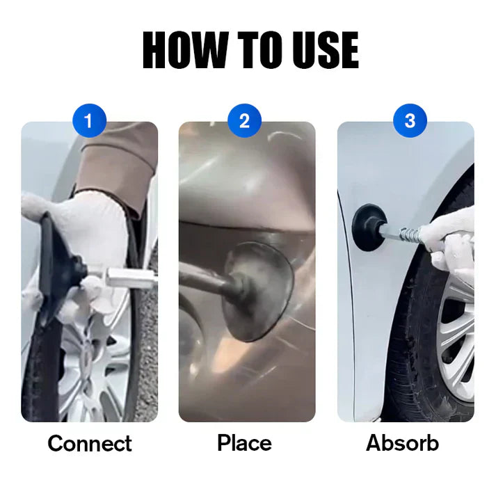 🚗 50% RABATT 🔧 | Sugkoppsverktyg för Bucklor – Pneumatisk Dragkraft & Aluminiumhandtag