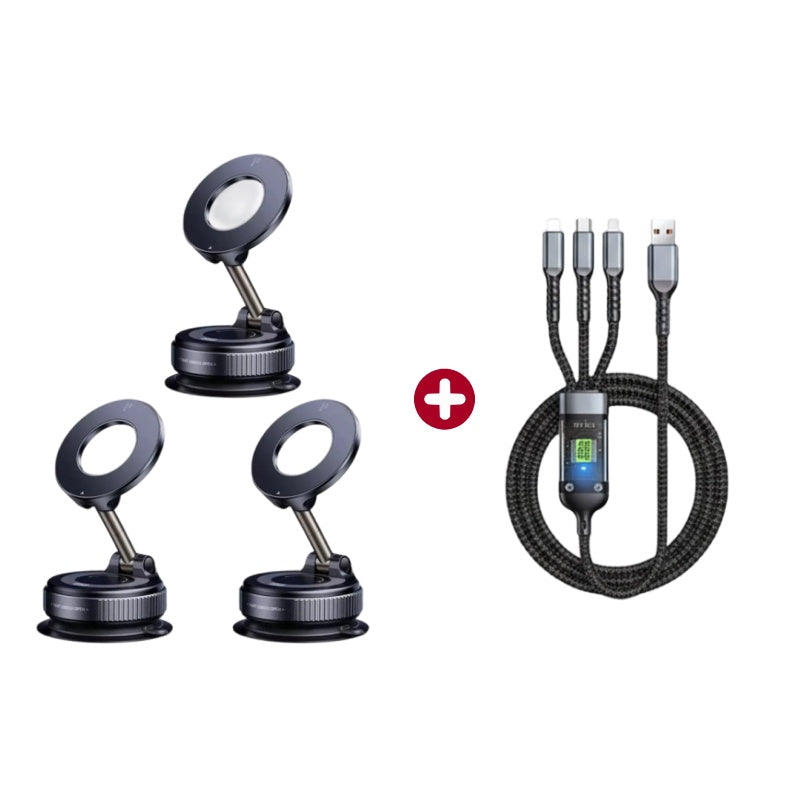 🔥Köp 2 få 1 gratis🔥Telefonhållare med vakuumadsorption för bil