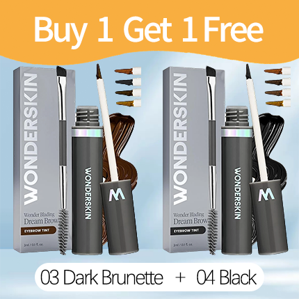 💜SISTA DAGEN – KÖP 1, FÅ 1 GRATIS!!💜 Wonderskin WONDER BLADING Dream Brow Gel Serum – Vattentålig, volymgivande, byggbar färg och vårdande serum för fylligare och friskare ögonbryn