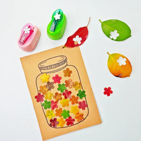 💖En present till barnet🎁Kreativt DIY-puncherset för barn🎉Stimulerar barns kreativitet