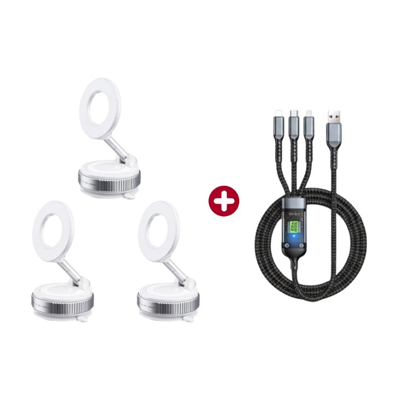 🔥Köp 2 få 1 gratis🔥Telefonhållare med vakuumadsorption för bil