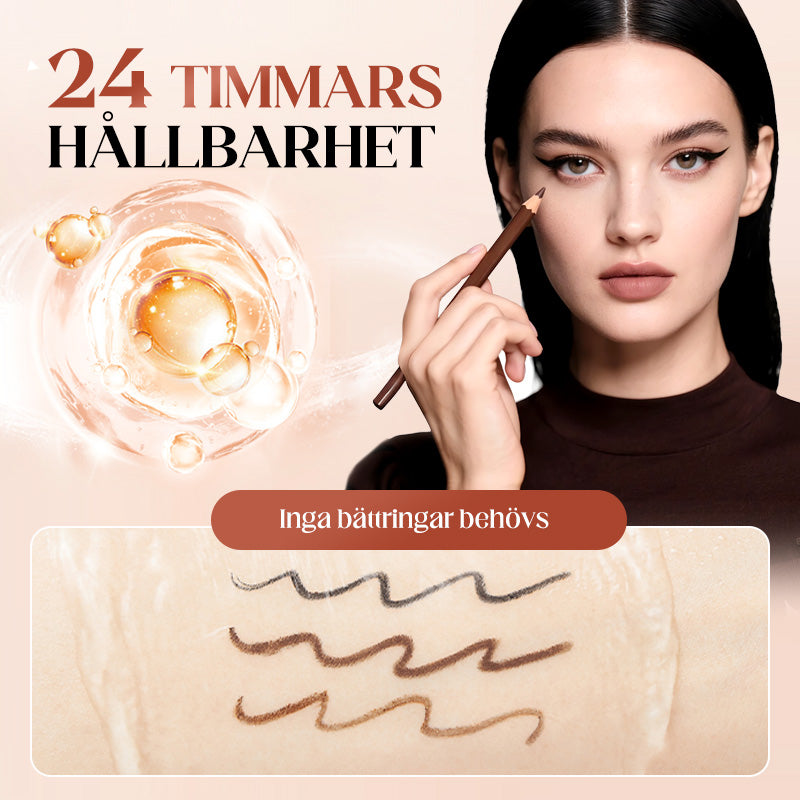 🔥Köp 1 få 1 gratis🔥Ultra-Pigmenterad Strandtålig Gel Eyeliner（Gratis pennvässare）