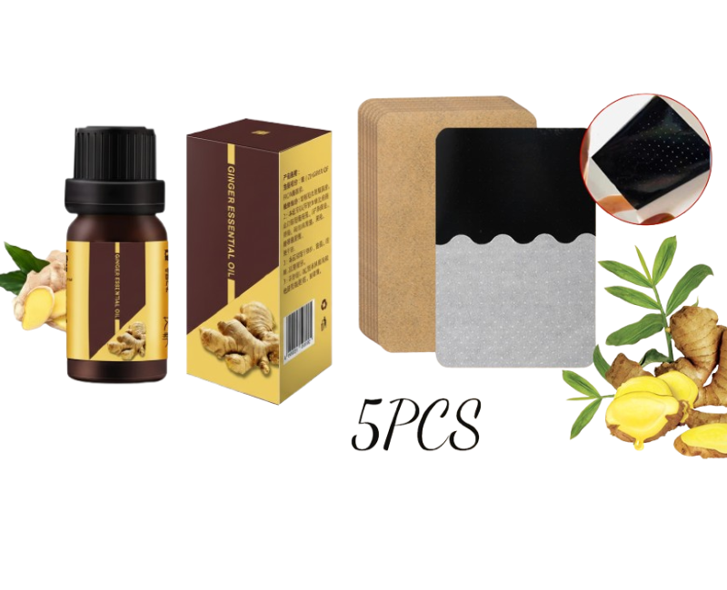 ⏳ Tidsbegränsat specialerbjudande ⏰ Ingefärssmärtavla – naturlig värmevård för värk & stelhet | Klistra dit det gör ont! 💆‍♀️
