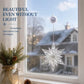 ⏳SISTA REA-DAGEN🎄❄️ DIY LED-sugkoppslampor med julsnöflingor ✨ | Batteridrivna, varmt och flerfärgat ljus, sugkoppslampor för fönster, juldekoration för hem och fest