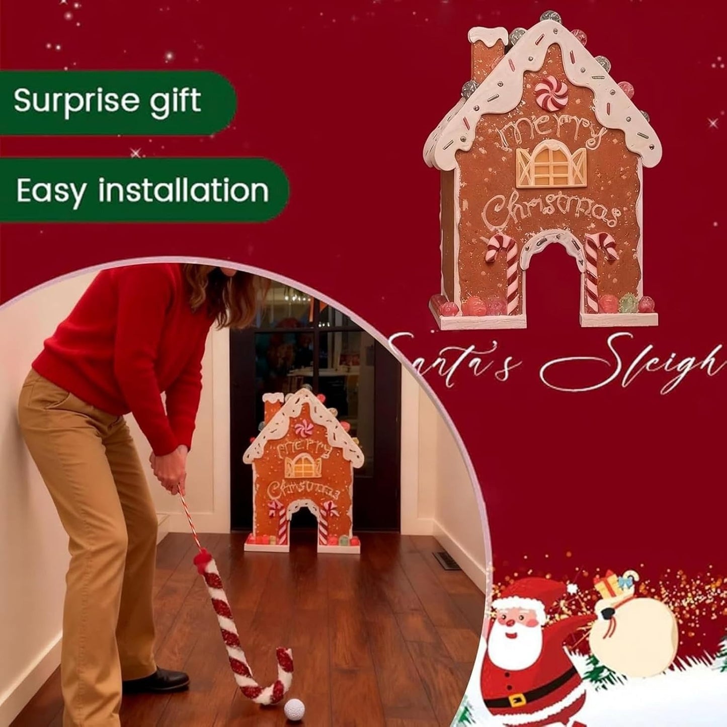 🎅 Pepparkaksgolf - bästa julspelet
