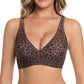Jelly trådlös BH för kvinnor – Sömlös push-up bralette med djup V-ringning, perfekt för vardagen