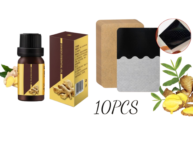 ⏳ Tidsbegränsat specialerbjudande ⏰ Ingefärssmärtavla – naturlig värmevård för värk & stelhet | Klistra dit det gör ont! 💆‍♀️