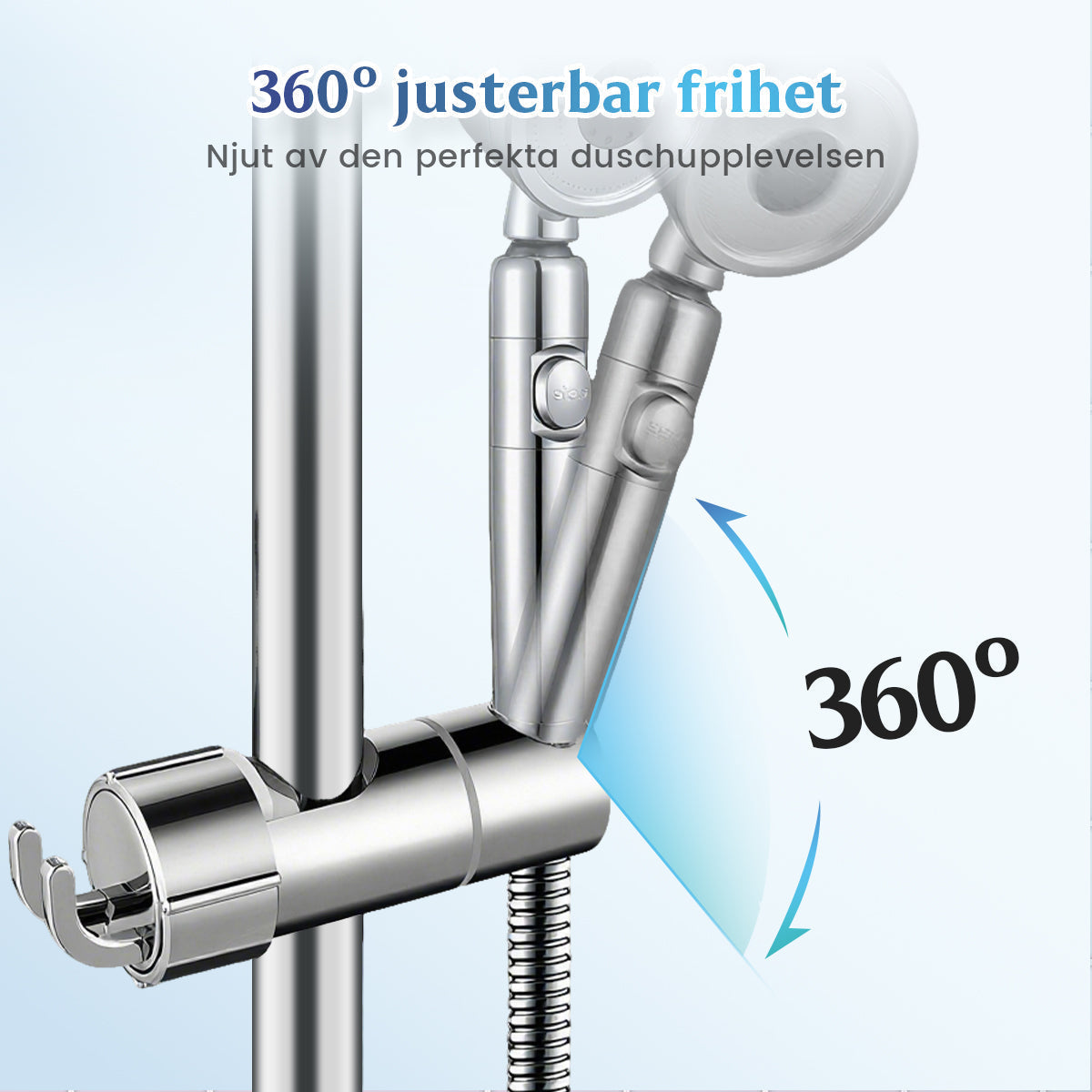 🔥Hot Sale🔥Handduschhållare utan borrnin