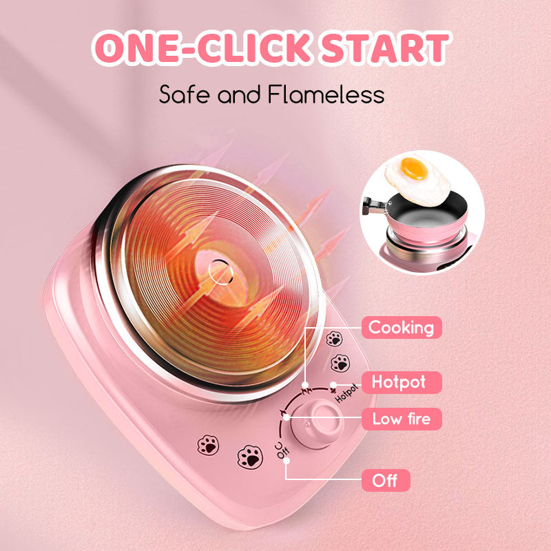 🎁 [Perfekt Present till Barn] 🍳 Barns Mini-Kök med Riktiga Matlagningsleksaker – 22-delars Set