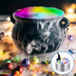 ⏳Tidsbegränsat specialerbjudande⏰ 12-LED ultraljudsdimskapare – Skapar sval dimma och färgglatt ljus – Perfekt för luftfuktare, fontäner eller Halloween-dekoration – går tyst i vatten 💧✨