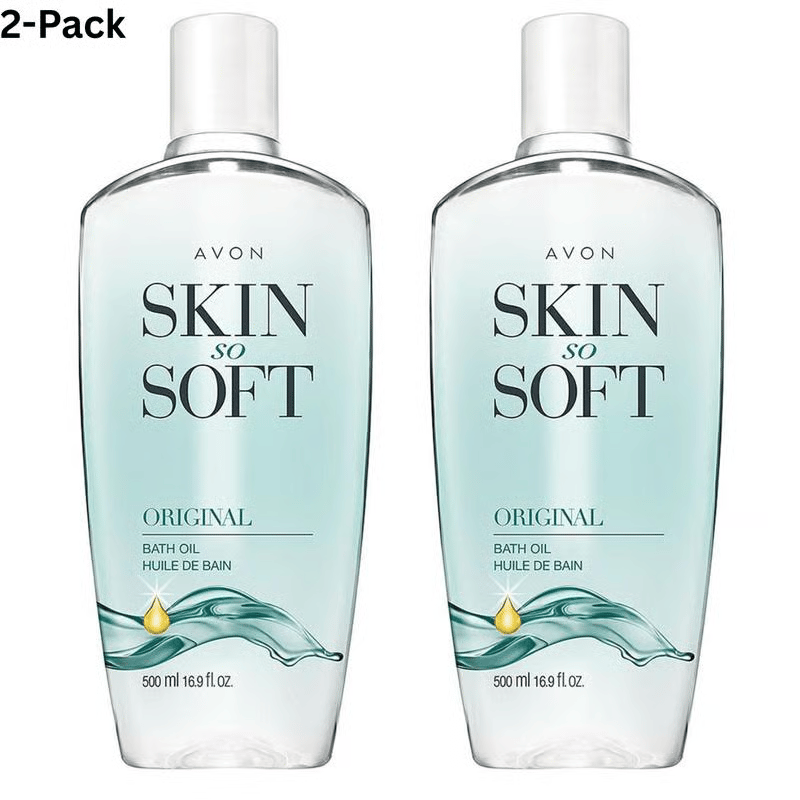 2026 Nyhet-✨ Skin So Soft Original Bath Oil – Silkeslen hud & naturligt skydd mot flugor och mygg för människor och husdjur 🛁🐴