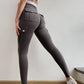 🔥 Sexiga stretchleggings med ficka för kvinnor Fitness Träningsbyxor