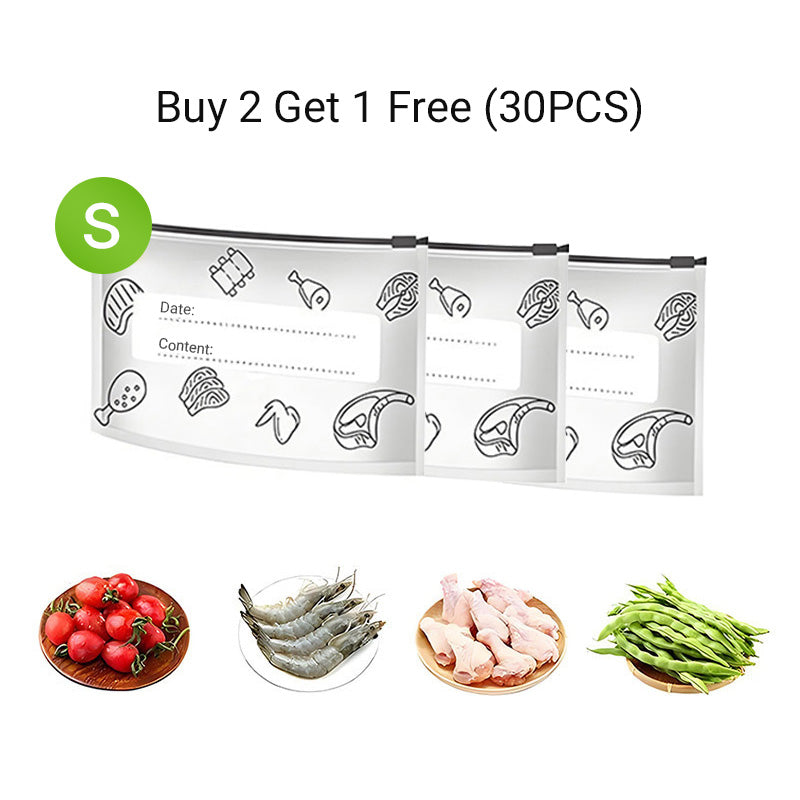 Förhindra att livsmedel förstörs - Freshness Seal-påsar