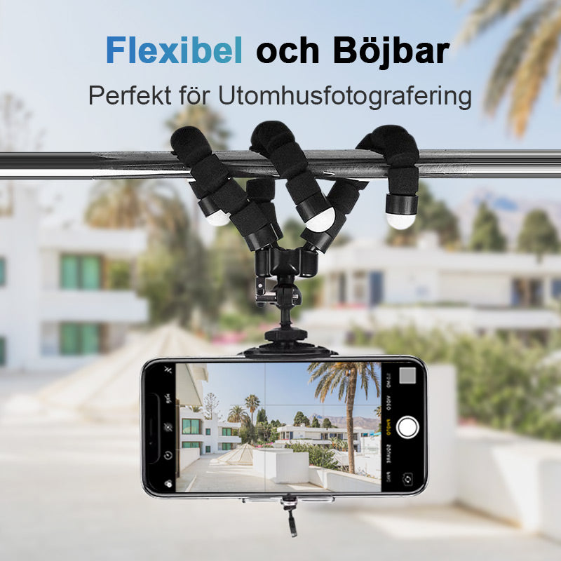 📸🔥 BLÄCKSFISK MINI STATIV – PERFEKT FÖR DIN SMARTPHONE & KAMERA!