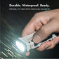 LED-arbetslampa med 180° roterbart huvud