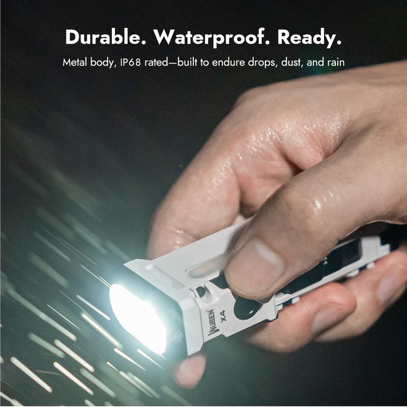 LED-arbetslampa med 180° roterbart huvud
