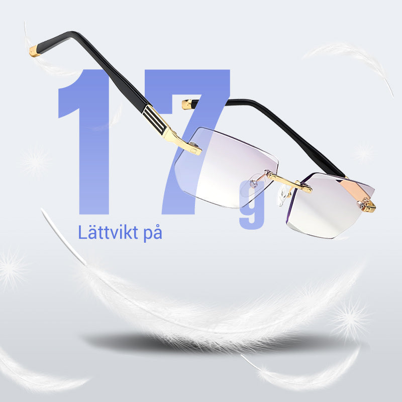 🔥Progressiva läsglasögon med hög hårdhet och antiblått ljus för både fjärr- och närbruk