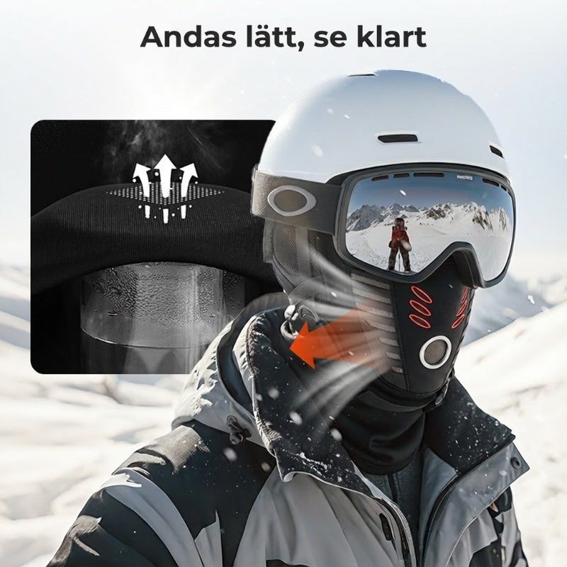 💥Årets slutrea – 50 % rabatt💞 Vindtät helmask för vinterbruk, unisex