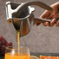 Manuell juicepress i aluminiumlegering för hushållsbruk