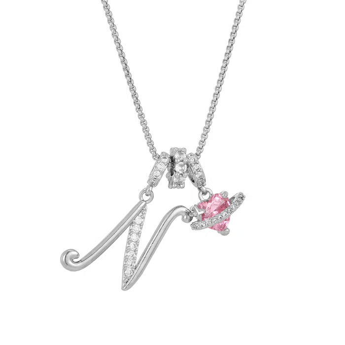💖Sista dagen 49 % rabatt✨3-lagers halsband med initialer A-Z🎀