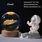 🥳2026 HOT SALE🥳💞50 000+ SÅLDA!💫🌌 Ta med galaxen in i ditt rum. 3D-kristallkula nattlampa – 50 % RABATT! ✨🌙