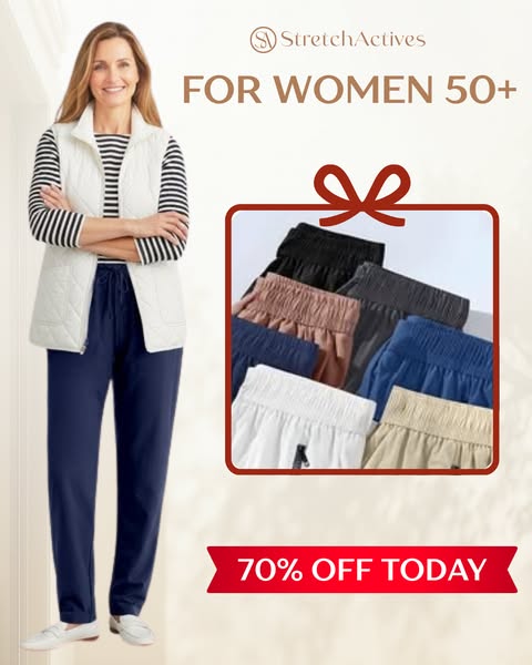 💖💖 SISTA DAGEN – 65% RABATT! 💖🎁 Unisex ultramjuka stretchbyxor med perfekt fall för en avslappnad stil