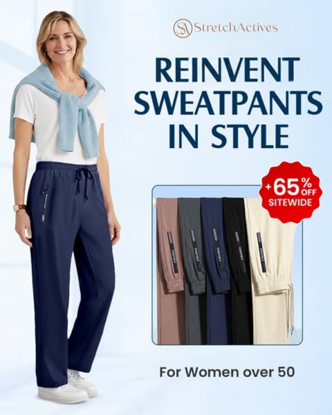 💖💖 SISTA DAGEN – 65% RABATT! 💖🎁 Unisex ultramjuka stretchbyxor med perfekt fall för en avslappnad stil