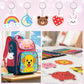 DIY Shrinky Dinks nyckelringsset – kreativ barnaktivitet och perfekt som partygåva